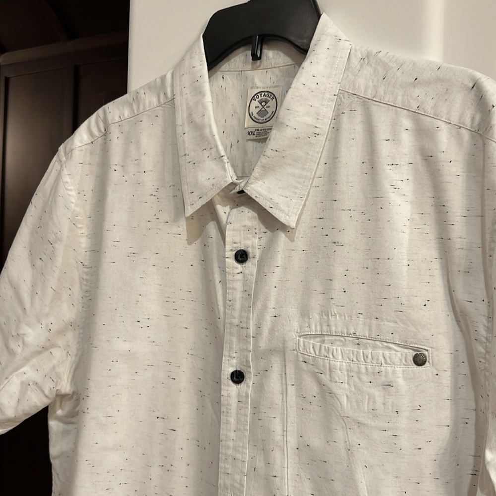 Voyager Mens Shirt White XXL - Picture 3 of 6